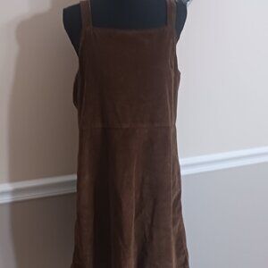 American Eagle Dress Mini Corduroy Jumper Pre-Owned